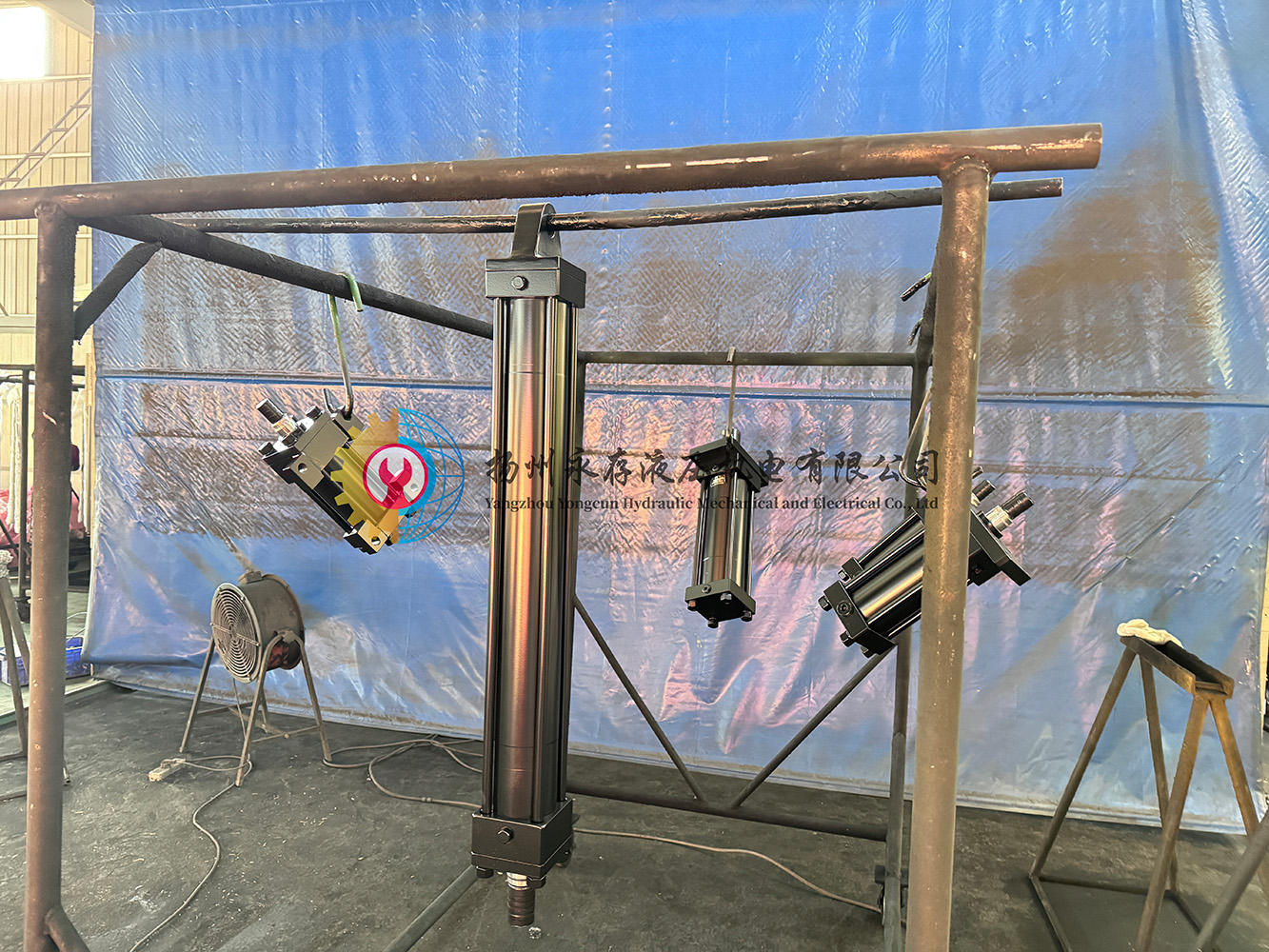 Manufacturer Customizable High Oil Resistance Hydraulic Cylinder with Hard Chrome Plated Piston Rod for Rock Drill