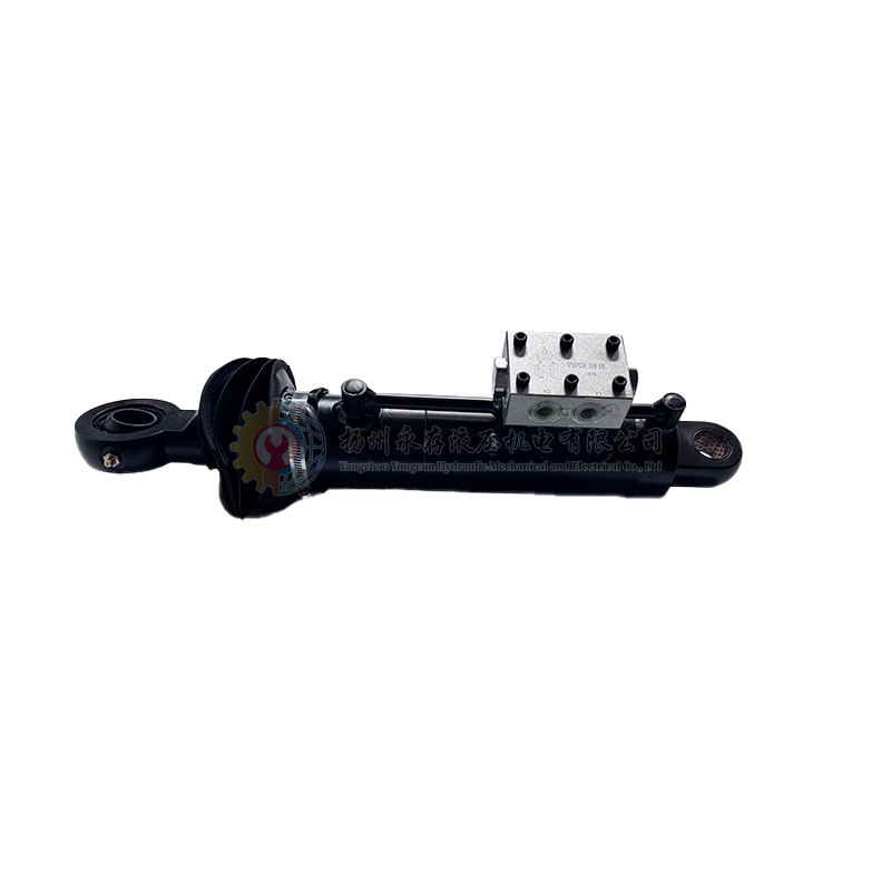 High Efficiency High Output Capacity Hard Chrome Plated Steel Single Acting Oil Hydraulic Cylinder