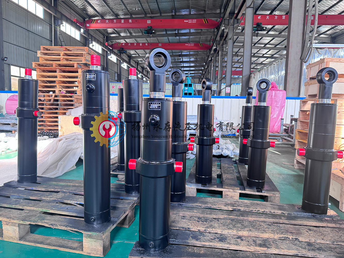 High Cost Performance Hard Chrome Plated Hydraulic Cylinders for Engineering Steel Metallurgy Hydraulic System