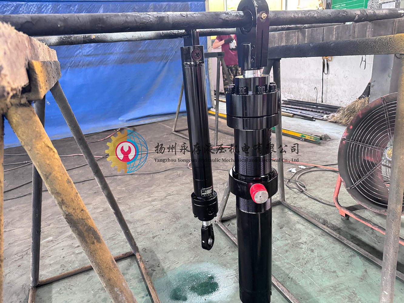 High Cost Performance Hard Chrome Plated Hydraulic Cylinders for Engineering Steel Metallurgy Hydraulic System