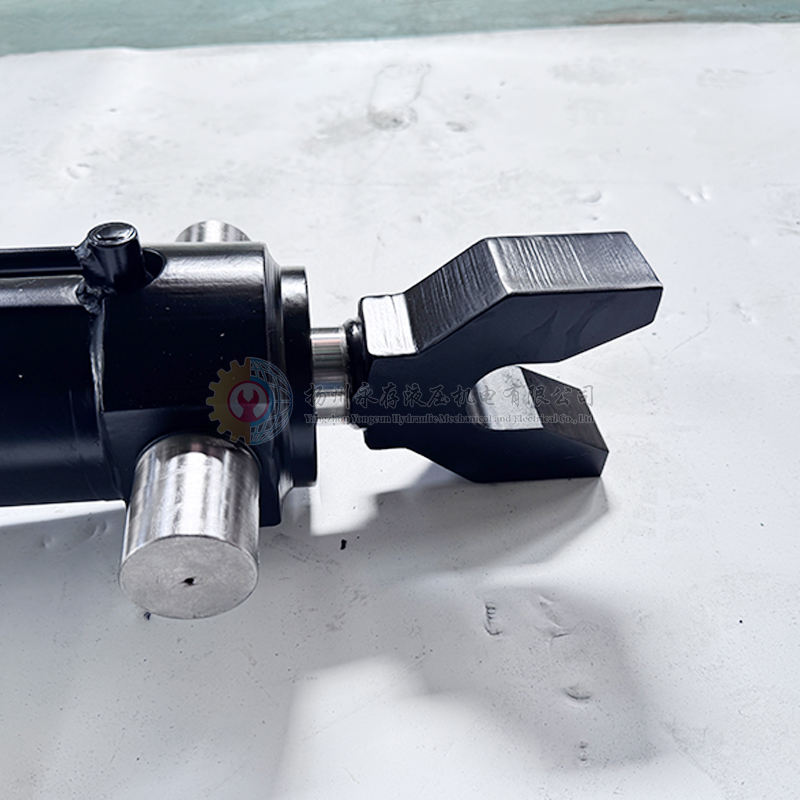 Hydraulic Cylinders Suppliers Sales Compact Structure Good Sealing Single Acting Oil Cylinder Steel Hard Chrome Plated Yongcun