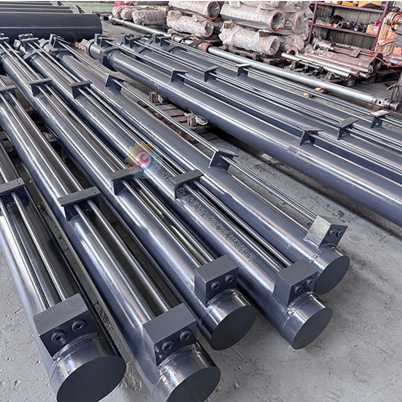 Manufacturer Direct Supply Multifunction Hard Chrome Plated Steel Single Acting Hydraulic Cylinder for Metallurgical Equipment